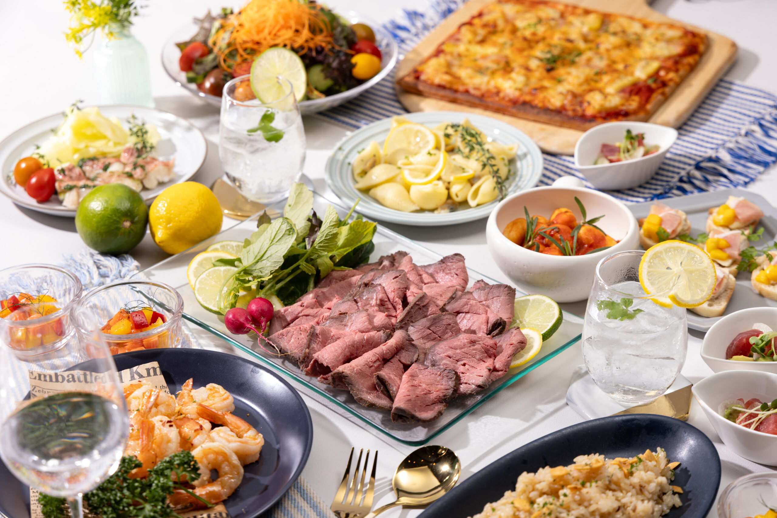 《7,8月》セゾン・ド・ブッフェ　ランチ　～欧風流エスプリをお愉しみ下さい～