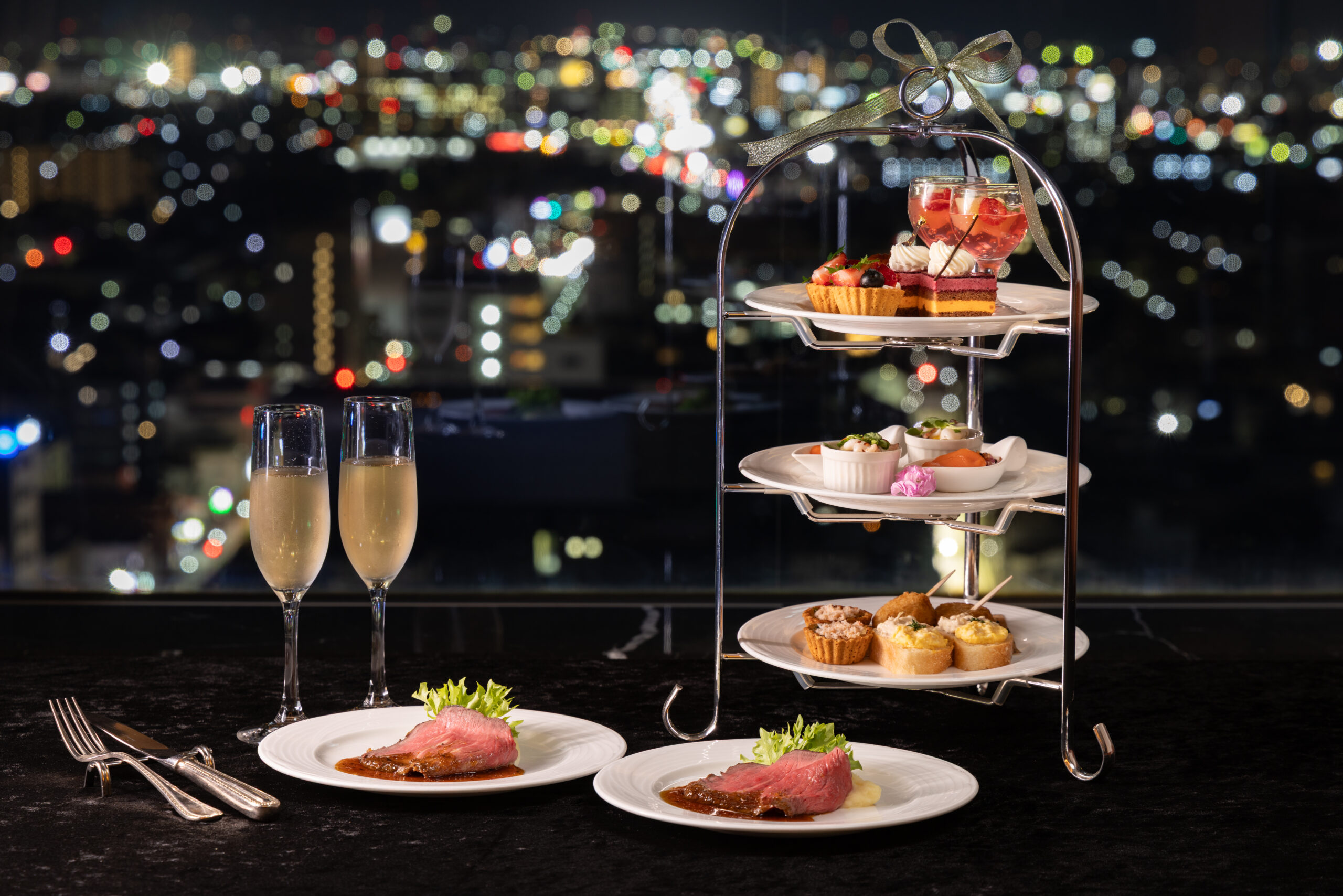 《11、12月》スカイビューハイティー(2名様より/2日前までの要予約)