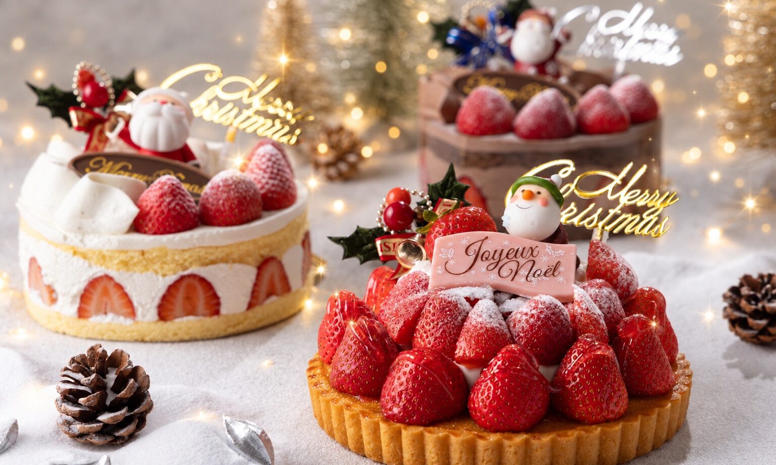 11月15日までのご予約で10％OFFに！ANA クラウンプラザホテル富山❆クリスマスケーキ表示